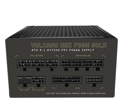 Zasilacz MODECOM Volcano Hex 750W 80 Plus Gold ATX 3.1